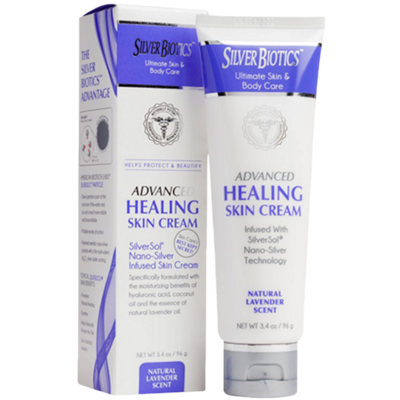 Silver Biotics Skin Cream Lavender 3.4 Ounces