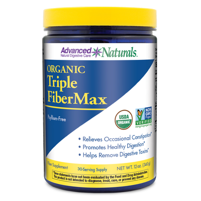 Organic Triple FiberMax Powder 12 Ounces