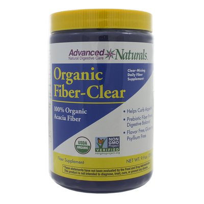 Organic Fiber-Clear 9.9 Ounces