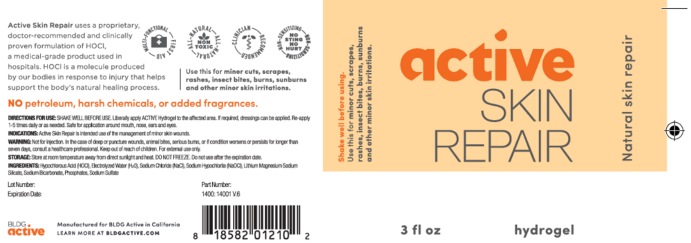 Product image for Active Skin Repair Hydrogel.