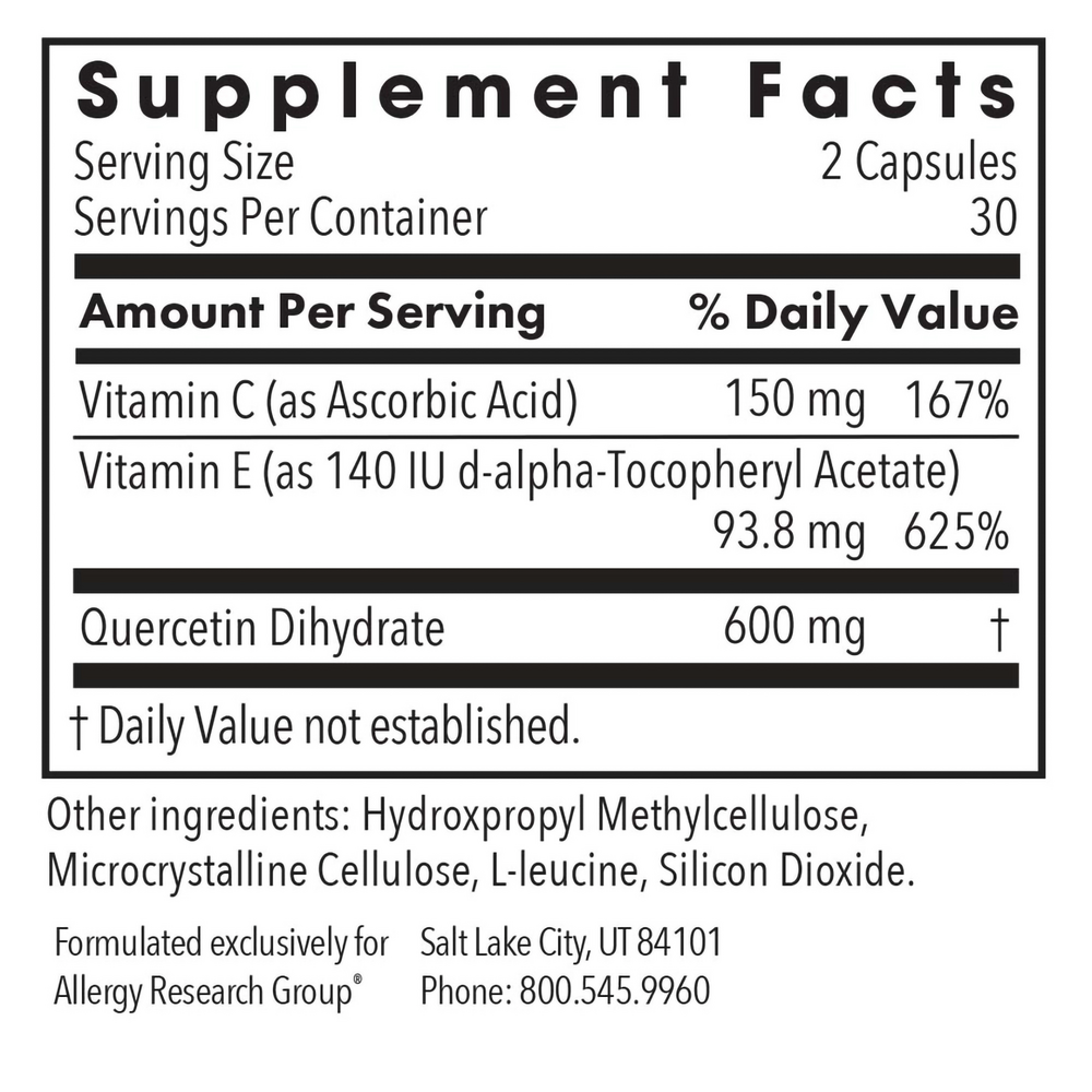 Product image for Quercetin 300.