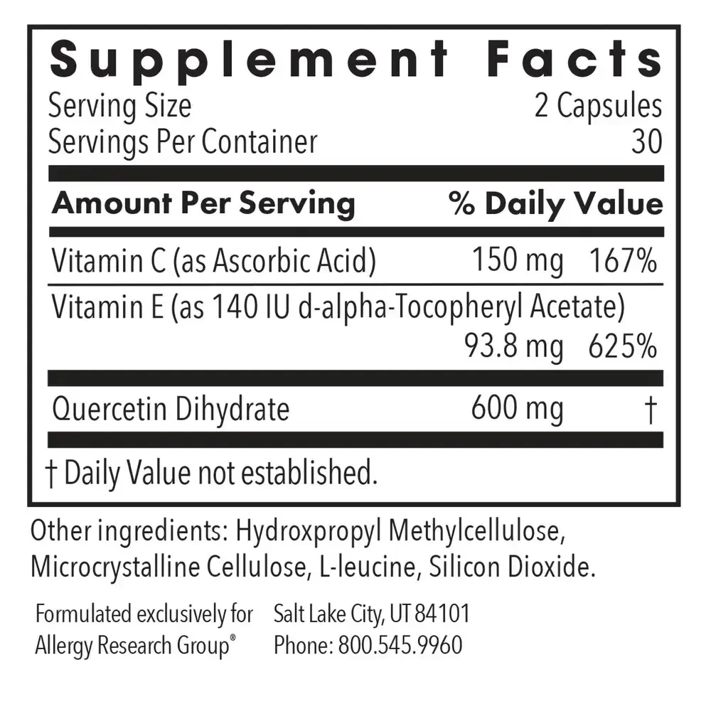 Product image for Quercetin 300.