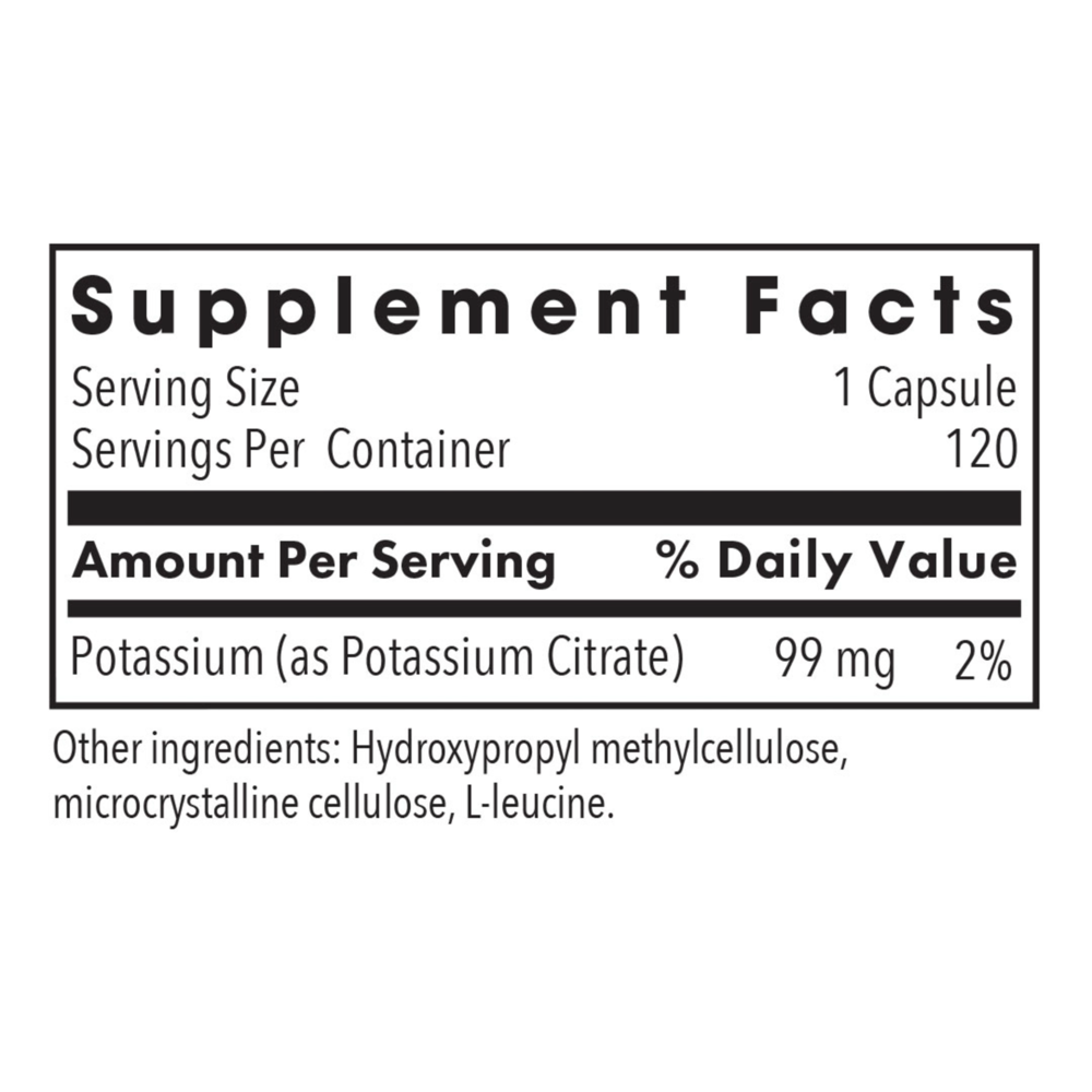 Product image for Potassium Citrate.