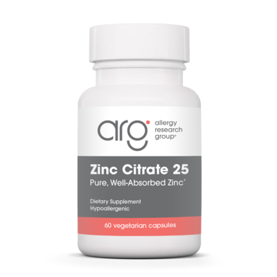 Zinc Citrate 25mg
