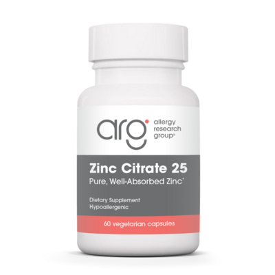 Zinc Citrate 25mg