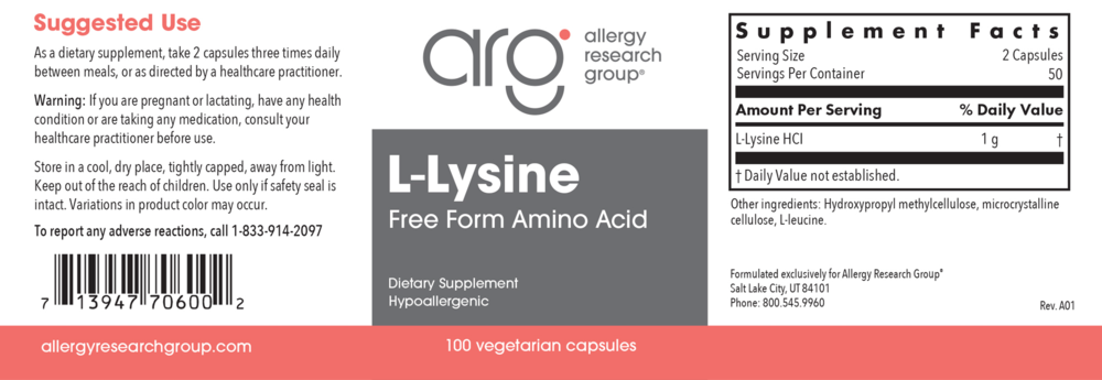 Product image for L-Lysine.