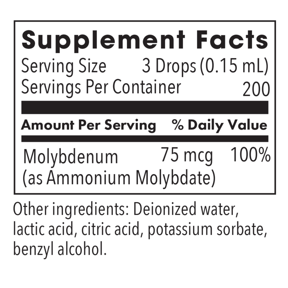 Product image for Molybdenum (Liquid).