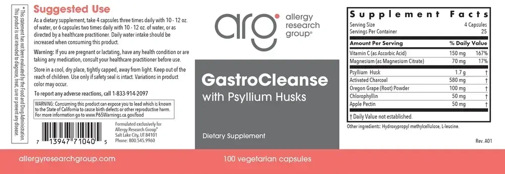 Product image for Gastro Cleanse w/Psyllium.