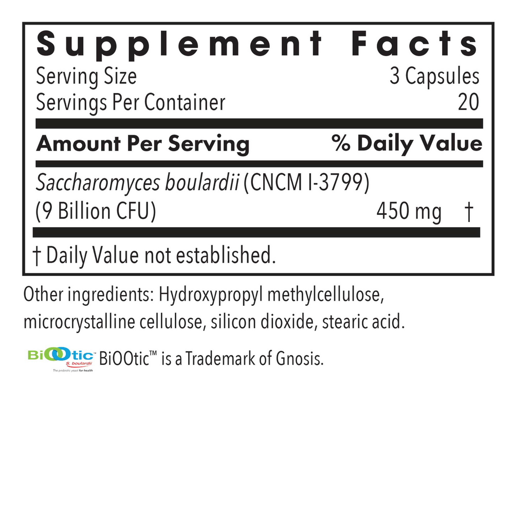 Product image for Saccharomyces Boulardii.