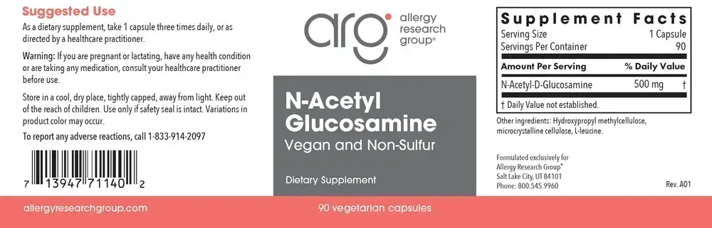 Product image for N-Acetyl Glucosamine.