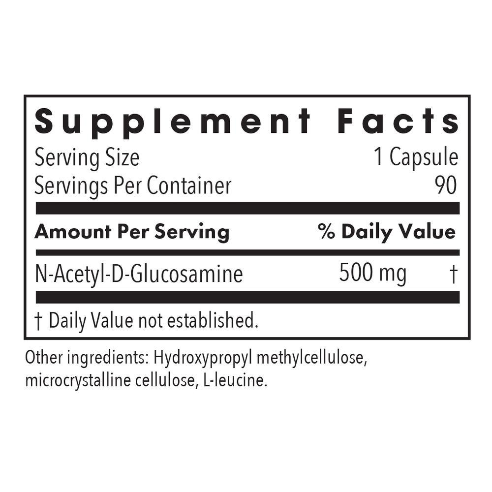 Product image for N-Acetyl Glucosamine.