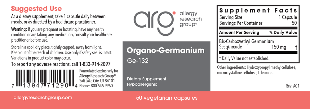 Product image for Germanium (Organic) 150mg.