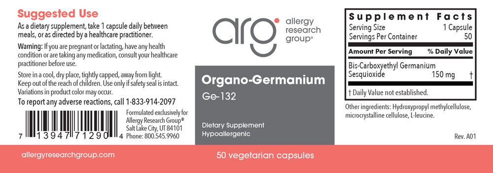 Product image for Germanium (Organic) 150mg.