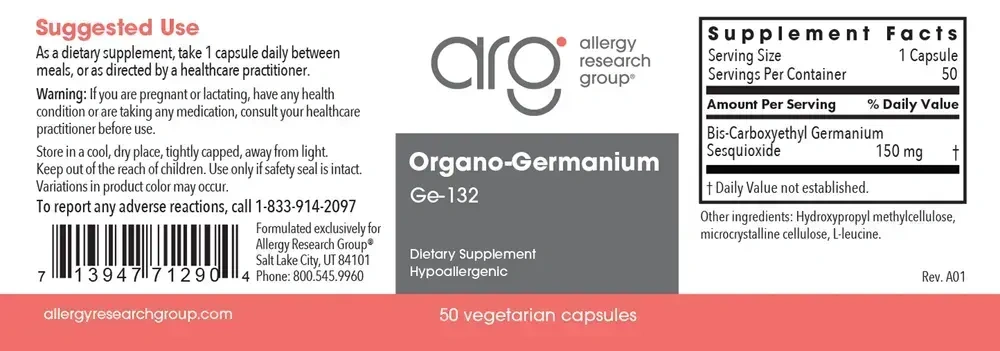 Product image for Germanium (Organic) 150mg.