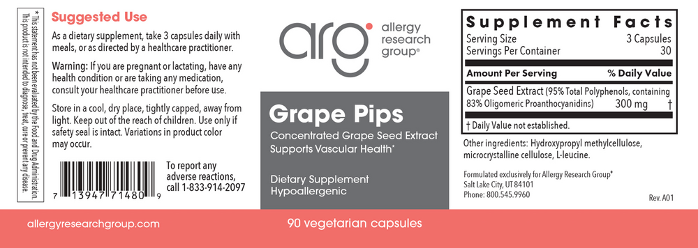 Product image for Grape Pips 100mg.