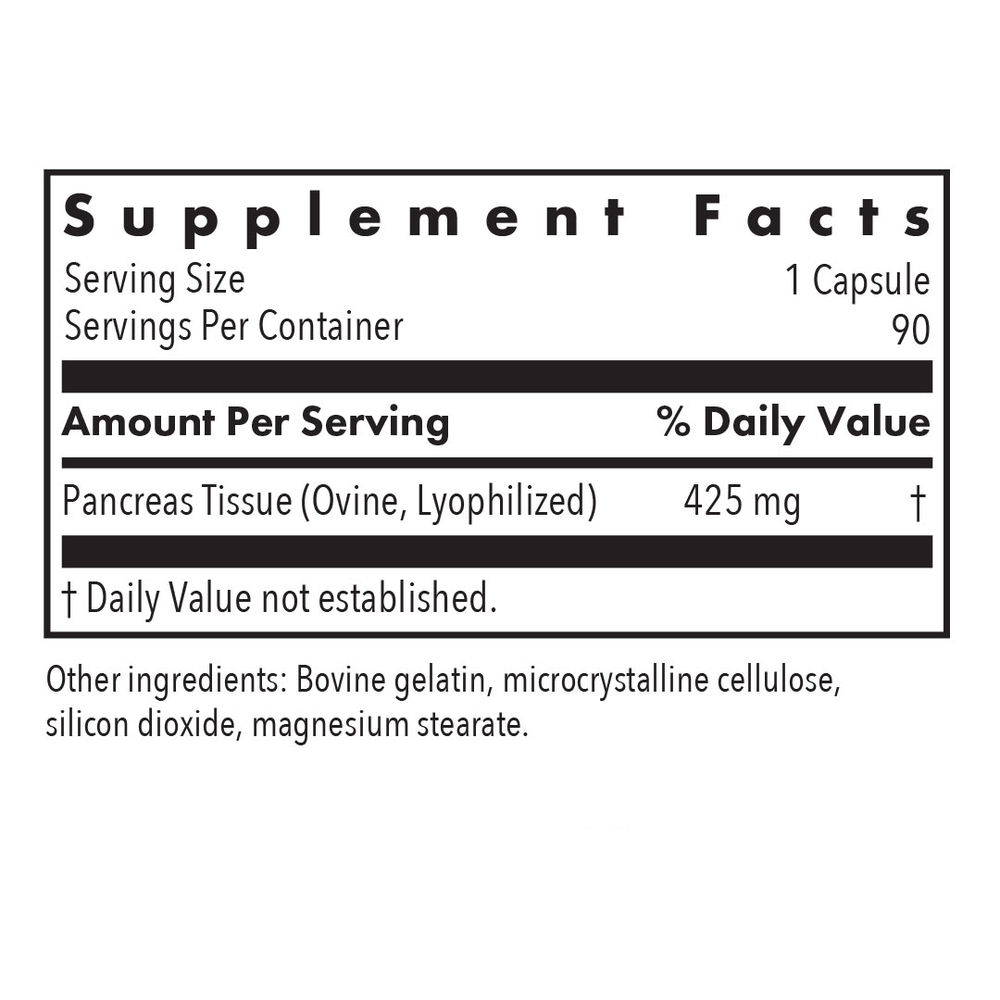Product image for Pancreas Natural Glandular (Lamb).