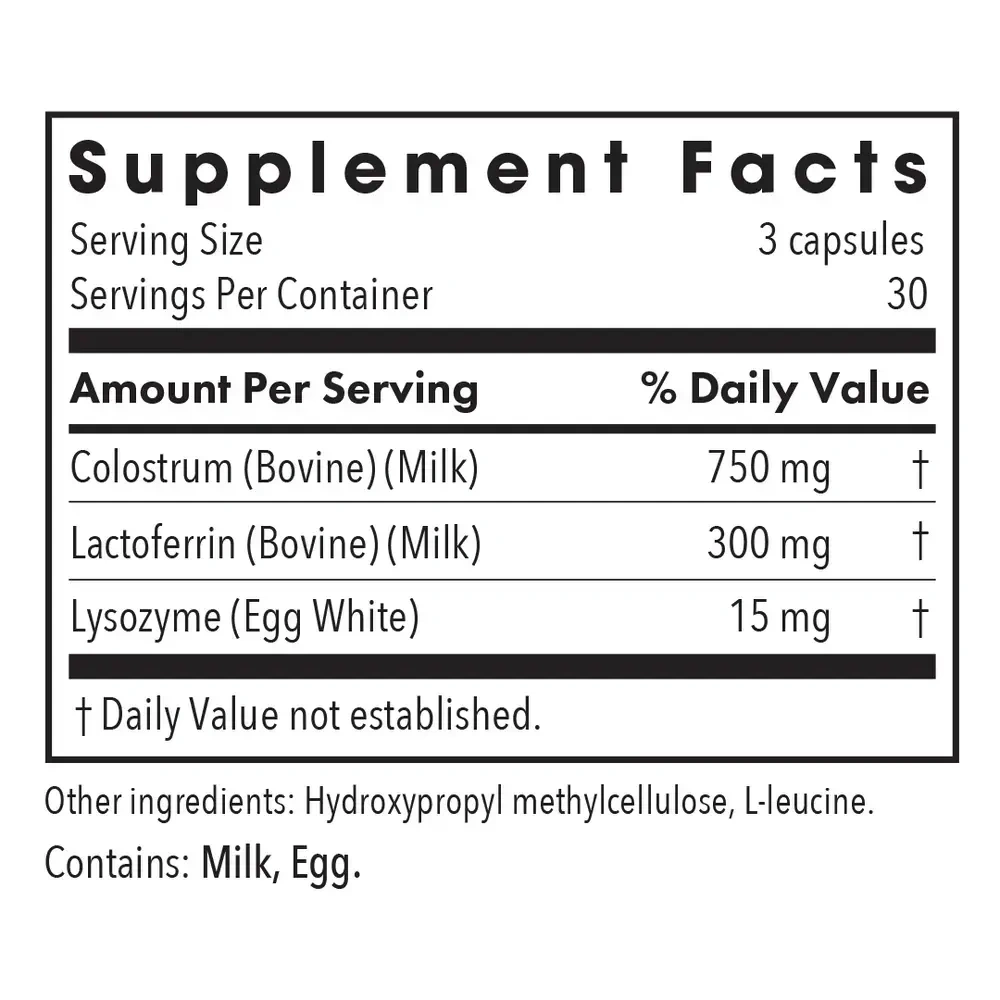 Product image for Laktoferrin w/ Colostrum.