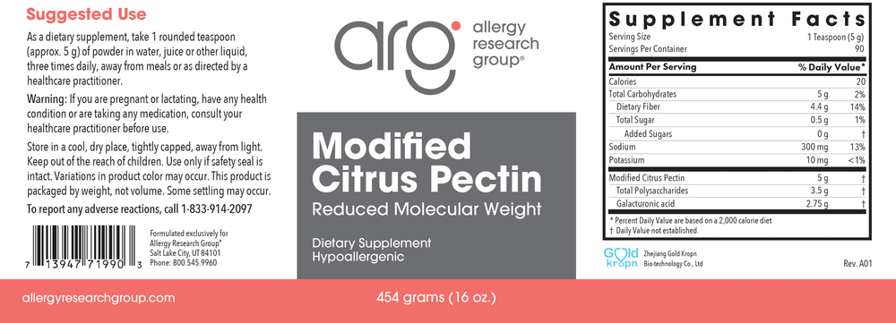 Product image for Modified Citrus Pectin Pwd.