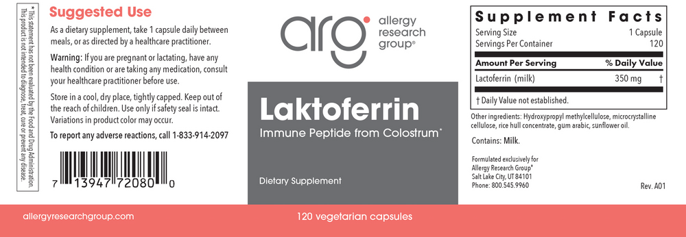 Product image for Laktoferrin 350mg.