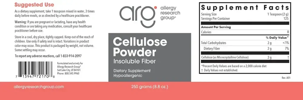 Product image for Cellulose Powder.