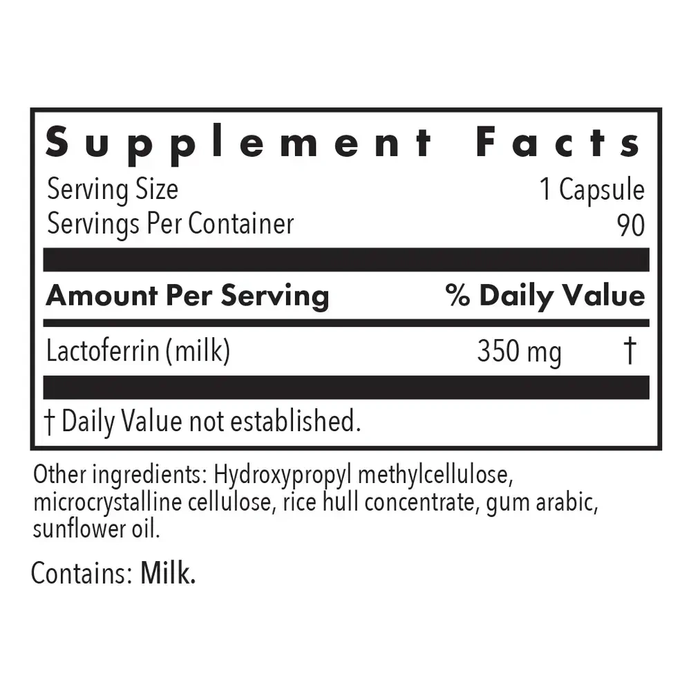 Product image for Laktoferrin 350mg.