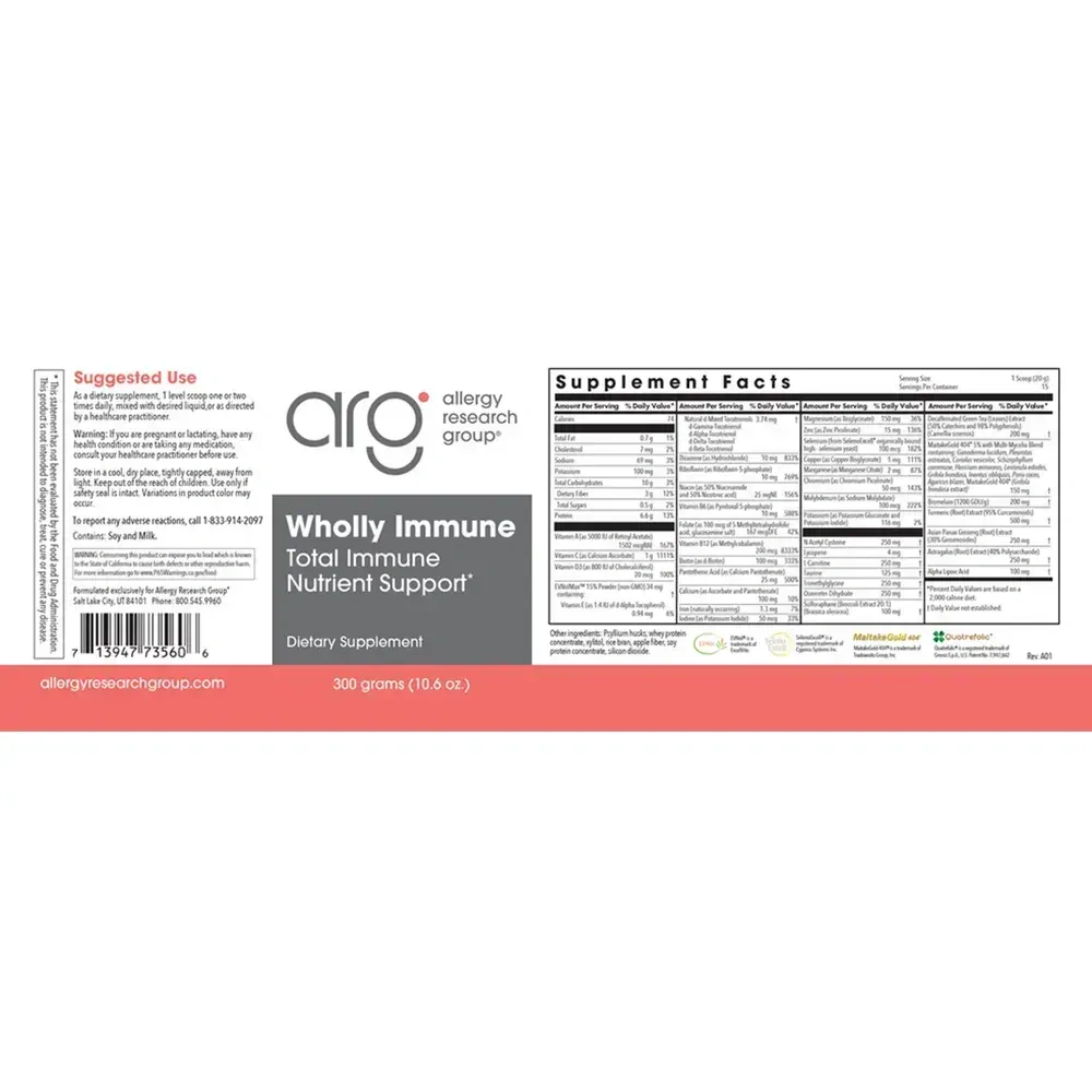 Product image for Wholly Immune.