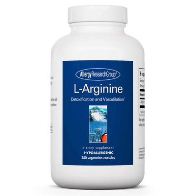 L-Arginine 500mg 250 capsules