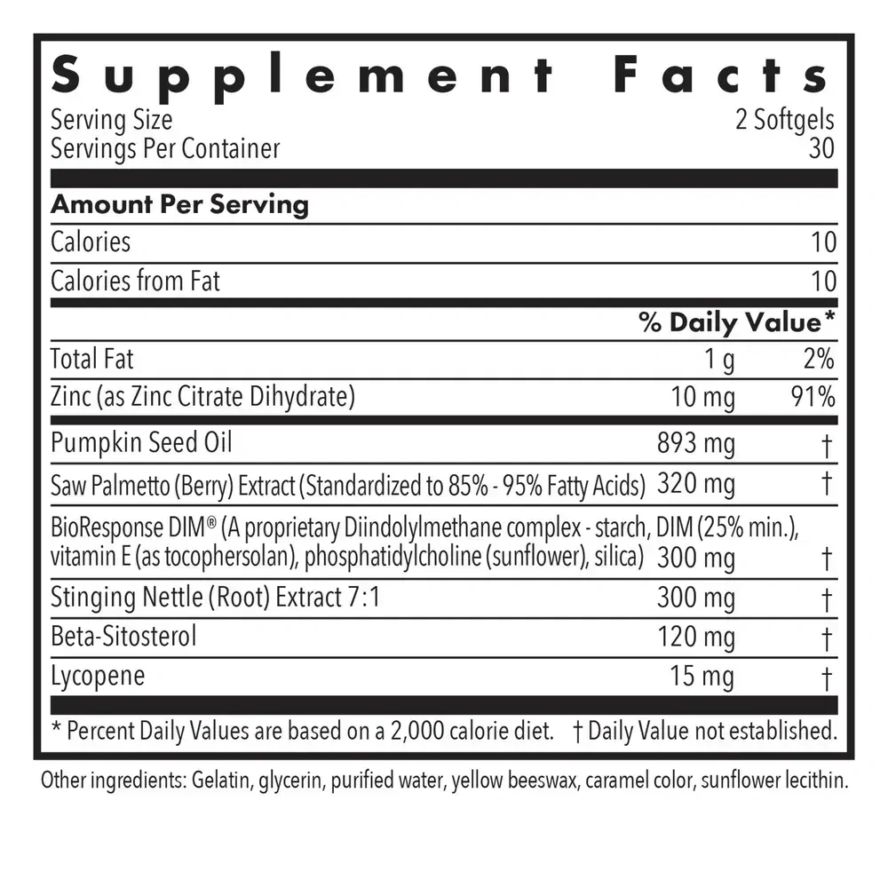 Product image for DIM Palmetto Detox Formula.