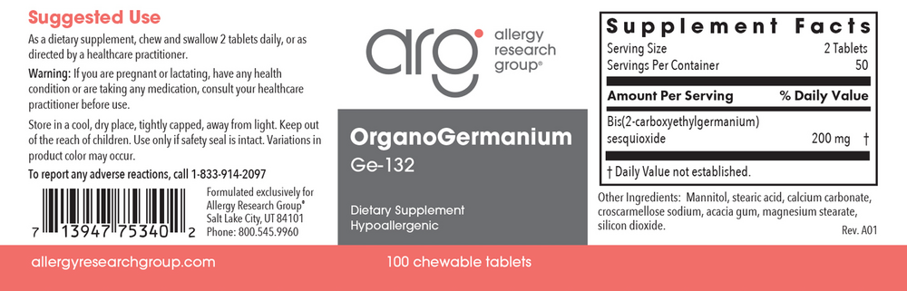 Product image for OrganoGermanium.