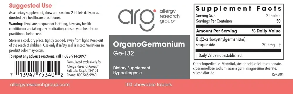 Product image for OrganoGermanium.