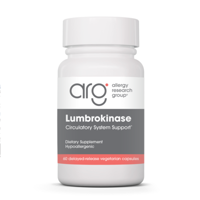 Lumbrokinase Circulatory Systemic Enzymes 60 capsules
