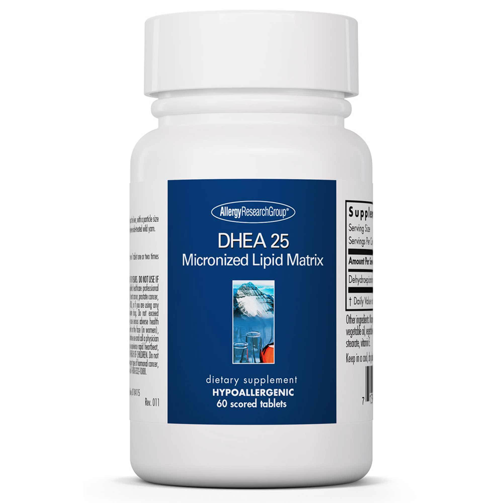 DHEA 25mg Micronized Lipid Matrix product image