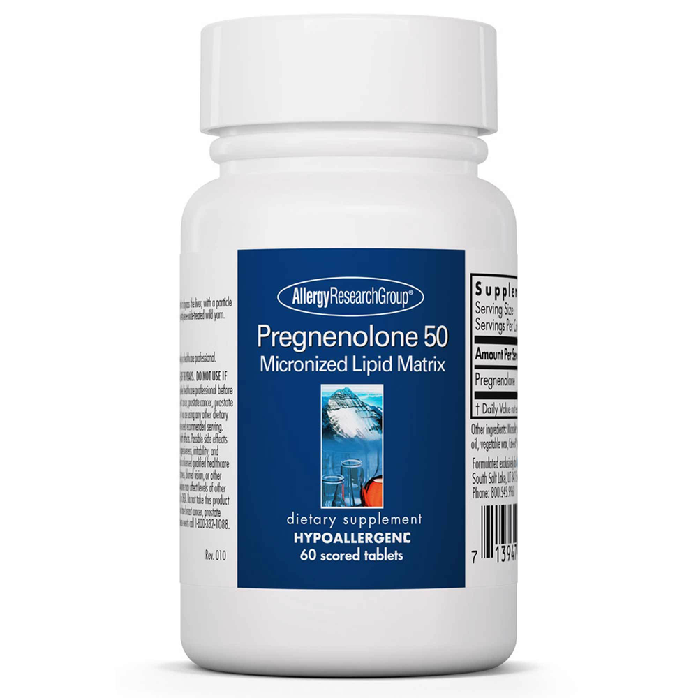 Pregnenolone 50mg Micronized Lipid Matrix product image