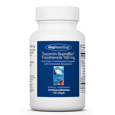 Tocomin SupraBio Tocotrienols 100mg (120 Softgels) by Allergy Research Group