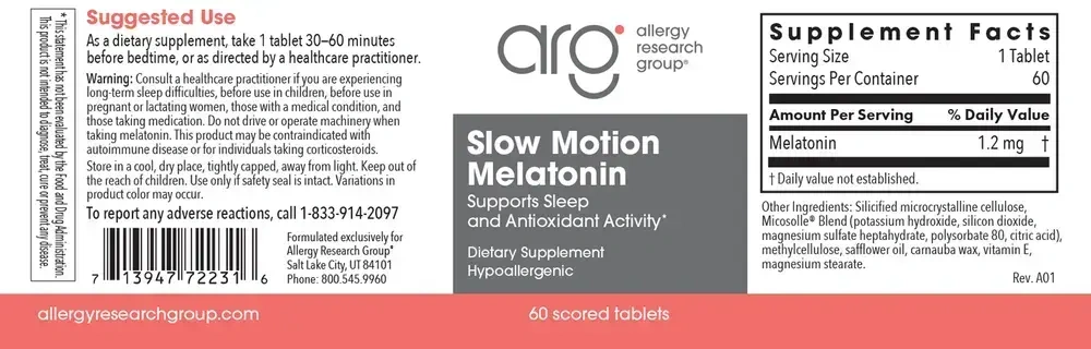 Product image for Slow Motion Melatonin.