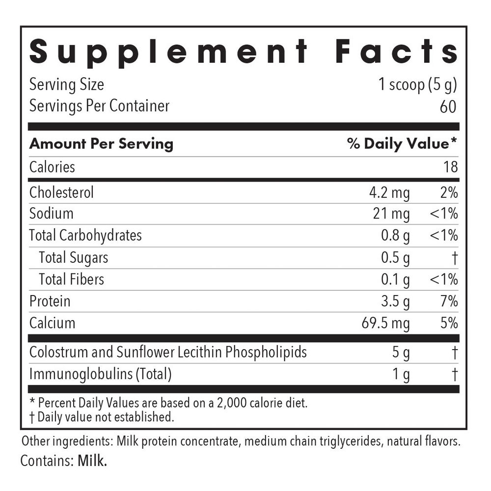 Product image for Phospholipid Colostrum.