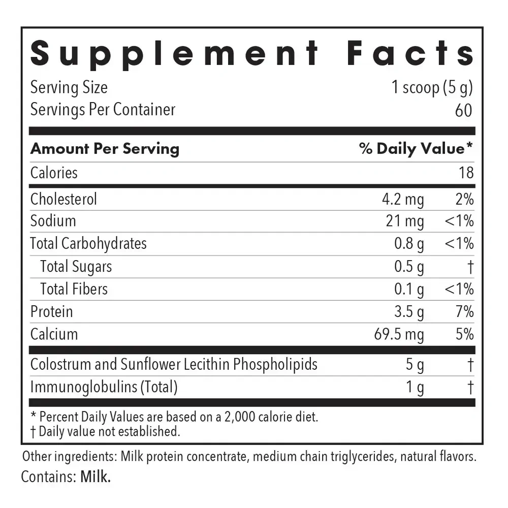 Product image for Phospholipid Colostrum.
