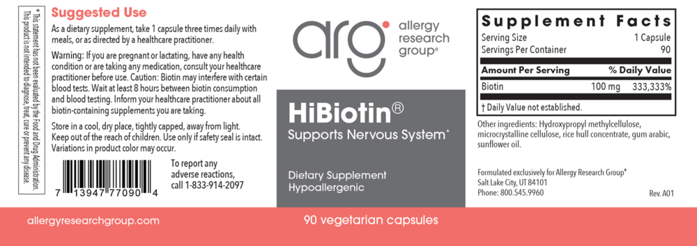 Product image for HiBiotin®.