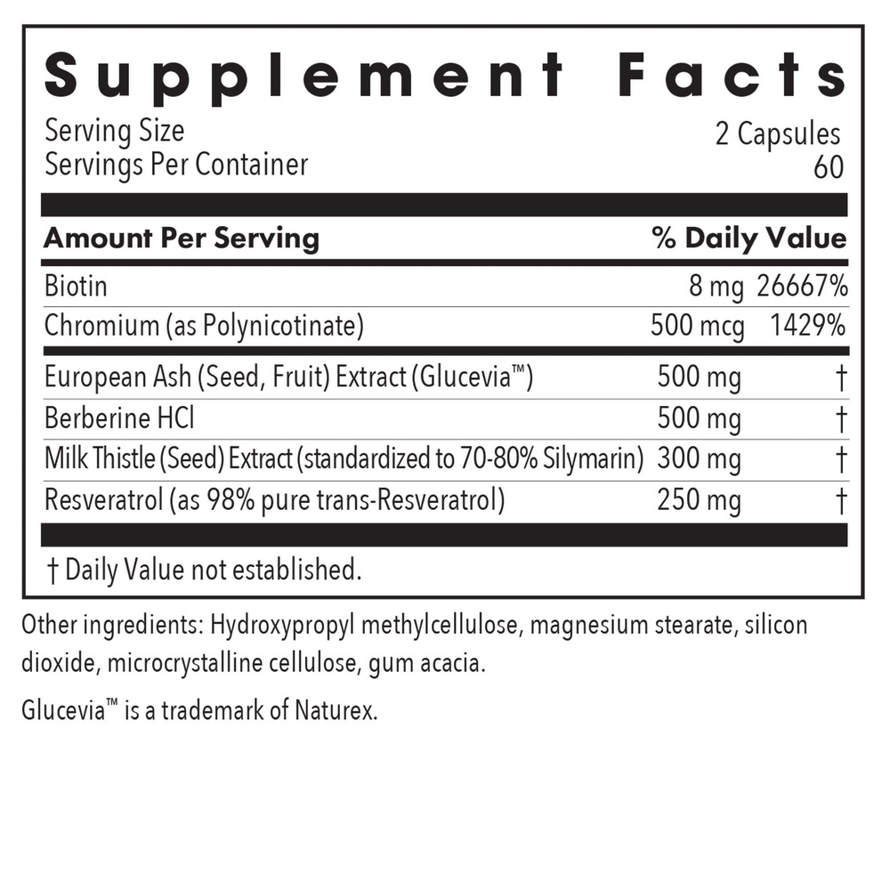 Product image for Glucose Tolerance II w/ Glucevia.