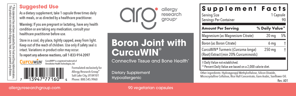 Product image for Boron Joint with CurcuWIN®.