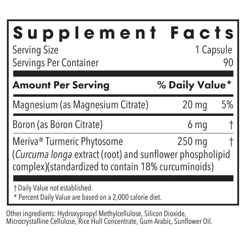 Product image for Boron Curcumin Complex (formerly Boron Joint with CurcuWIN®).