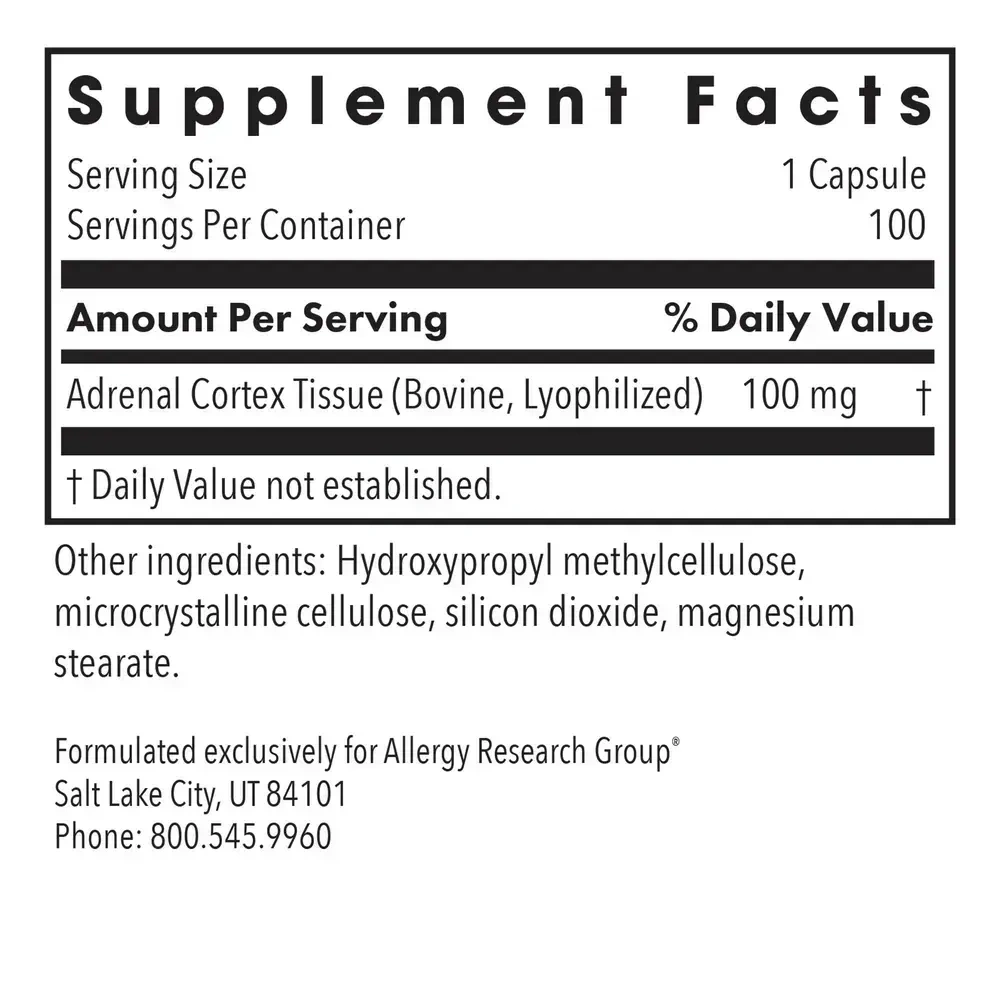 Product image for Adrenal Cortex Natural Glandular.