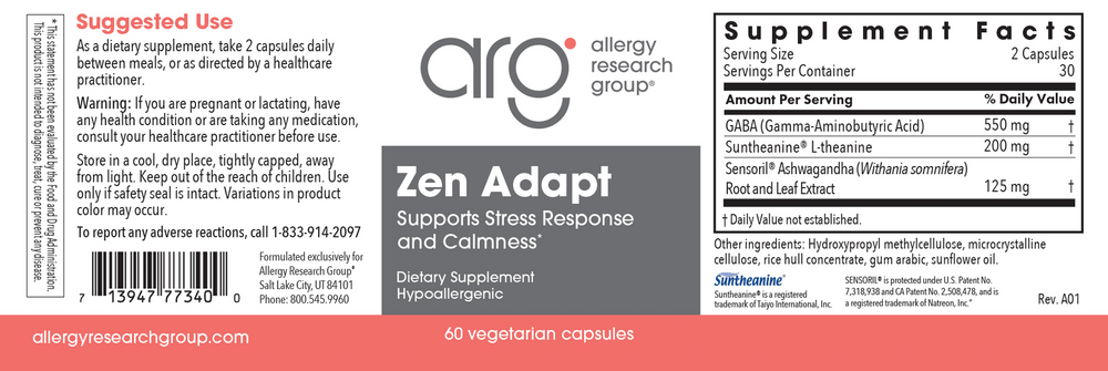 Product image for Zen Adapt w/ L-Theanine.
