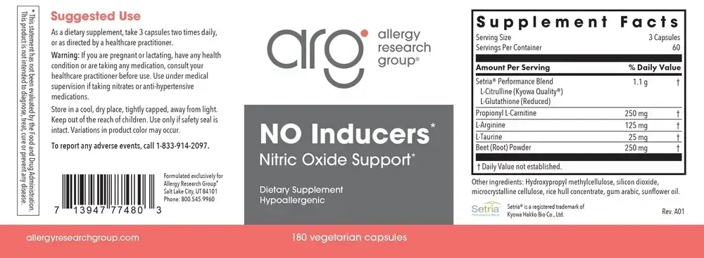 Product image for NO (Nitric Oxide) Inducers.