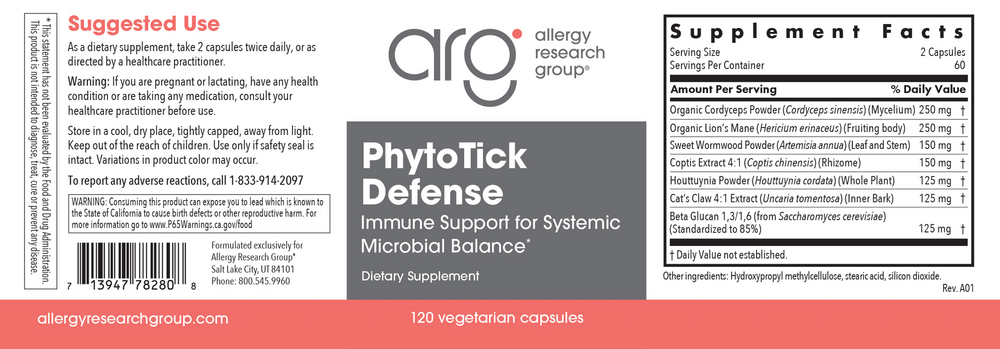 Product image for PhytoTick Defence Microbial Balancer*.