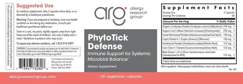 Product image for PhytoTick Defence Microbial Balancer*.