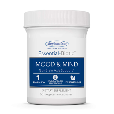 Essential-Biotic® MOOD & MIND
Gut-Brain Axis Support* 60 capsules