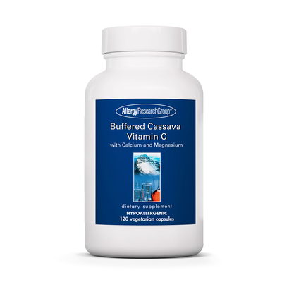 Buffered Cassava Vitamin C with Calcium and Magnesium 120 capsules
