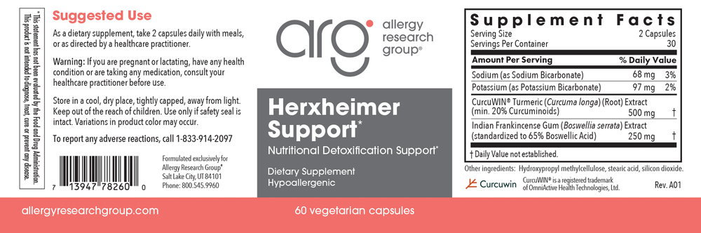 Product image for Herxheimer Support.