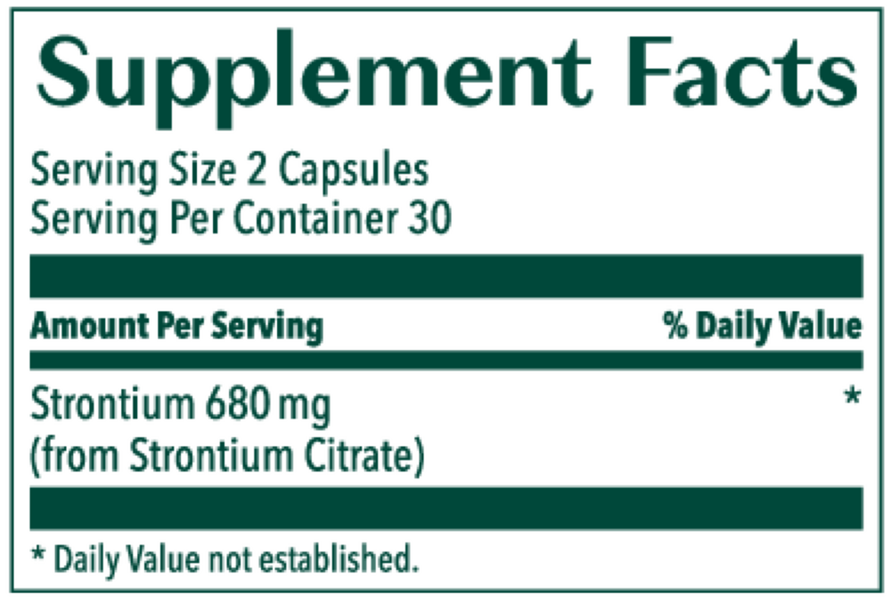 Product image for Strontium Boost.